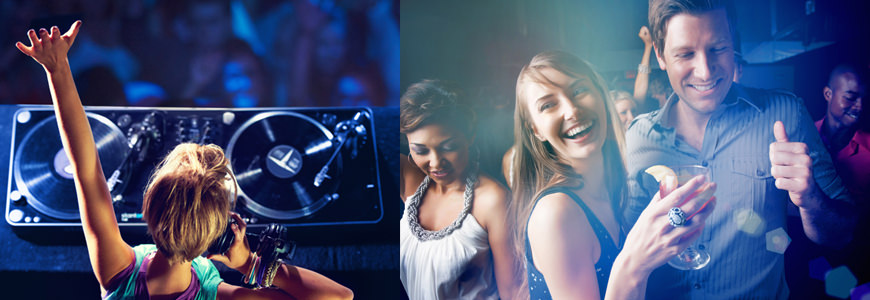 Uteliv med dj
