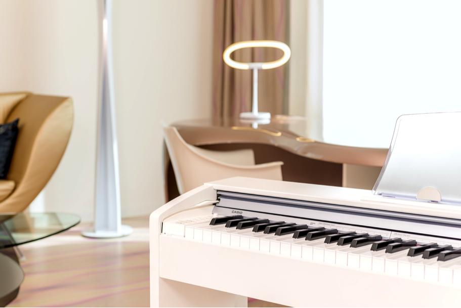 Hvitt piano