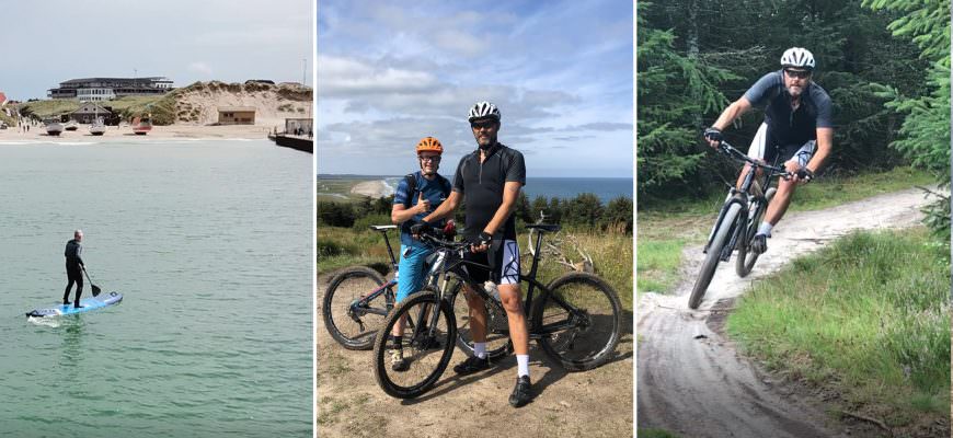 Sykling og surf i Danmark